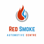 red smoke automotive logo